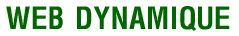 WEB DYNAMIQUE